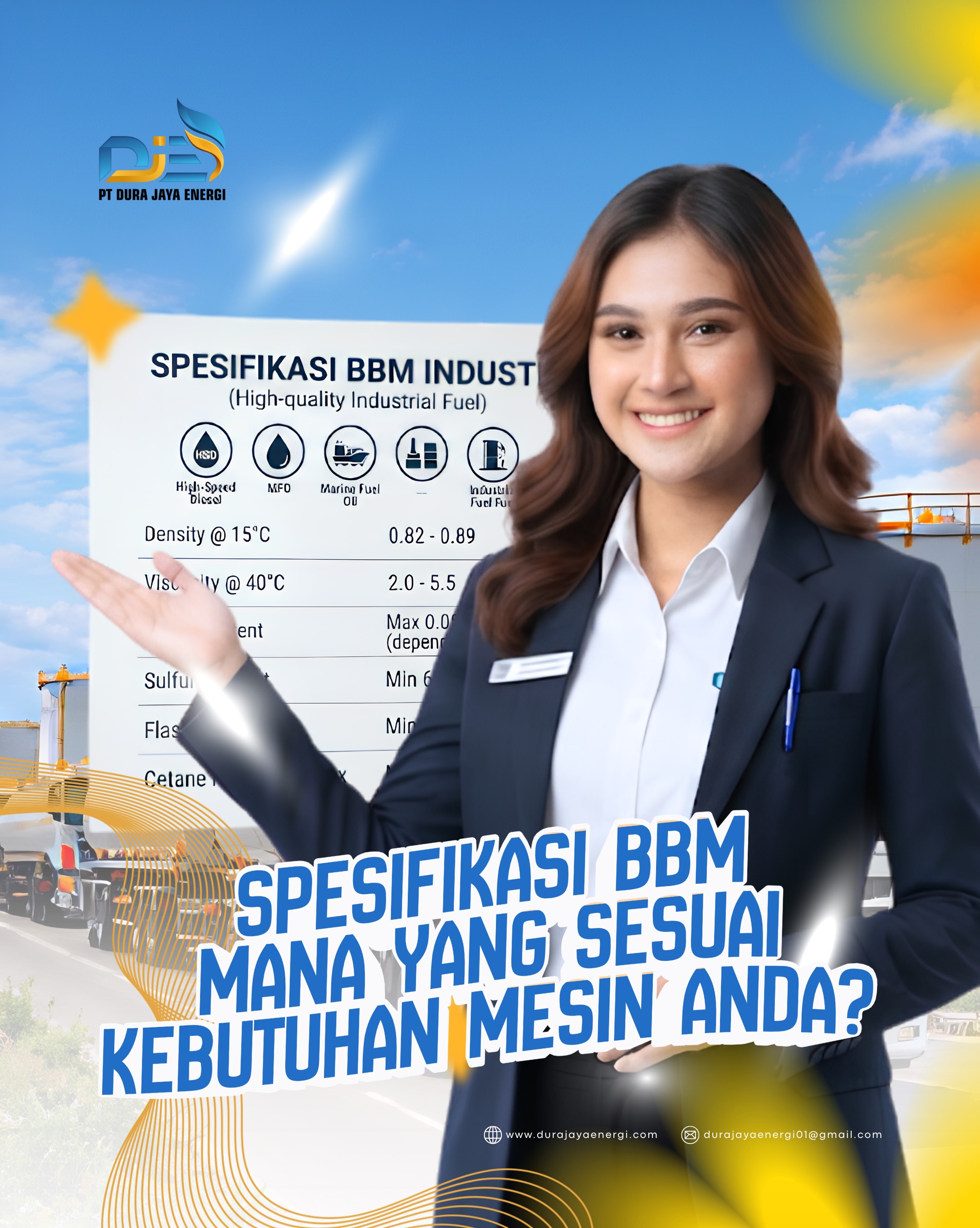 Spesifikasi BBM: Pilih Sesuai Kebutuhan Mesin Anda